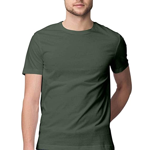 Round Neck Plain Tshirt