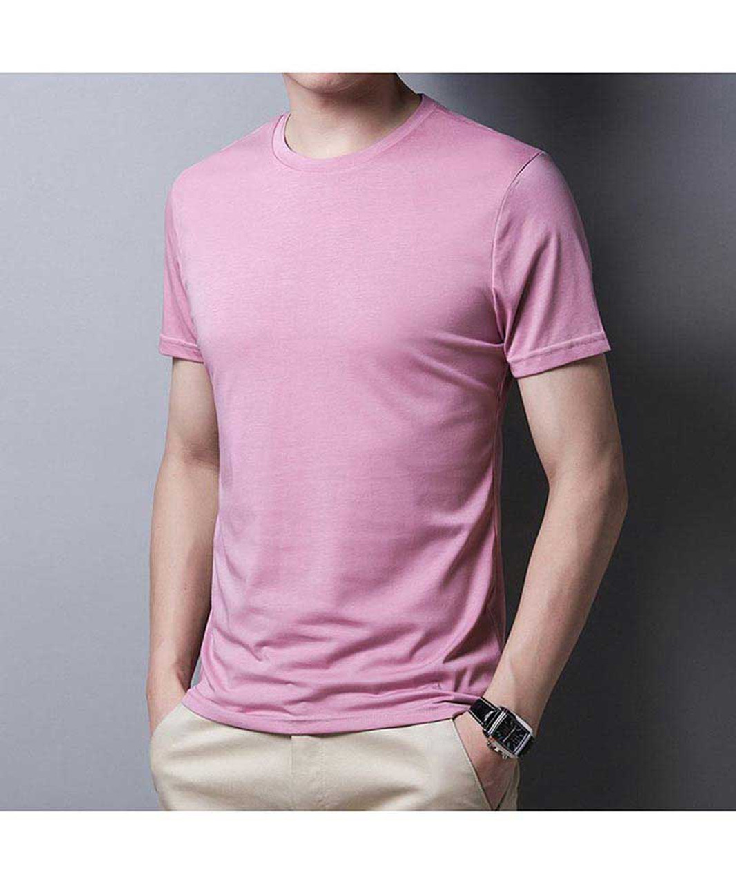 Round Neck Plain Tshirt